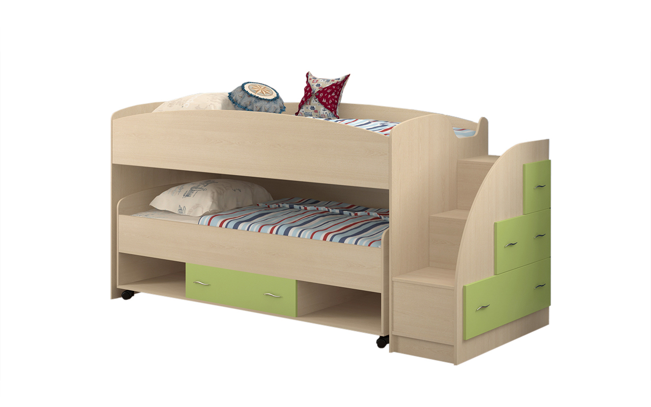 фото: Детская Кровать Формула Мебели Дюймовочка-4.3 90x200 см